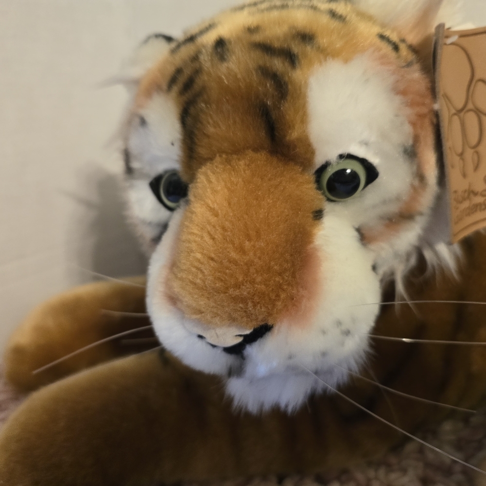 Very Realistic Tiger Cub Plush